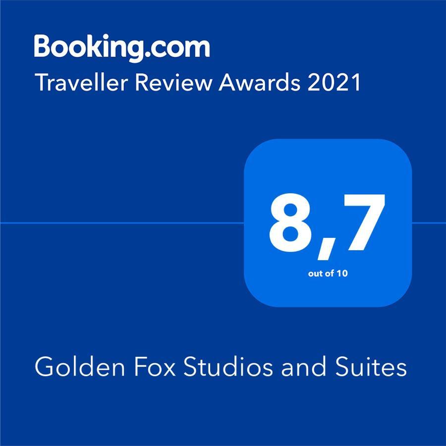 Golden Fox Studios And Suites Lákonesz Kültér fotó